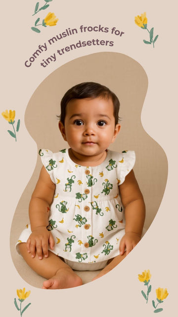 Front Open Frock