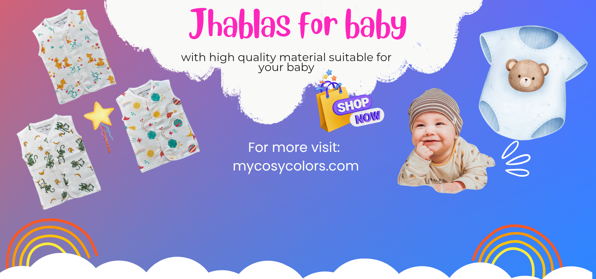 🌼 Easy-to-Wear Outfits for Newborns: Baby Jhablas Explained 🌼