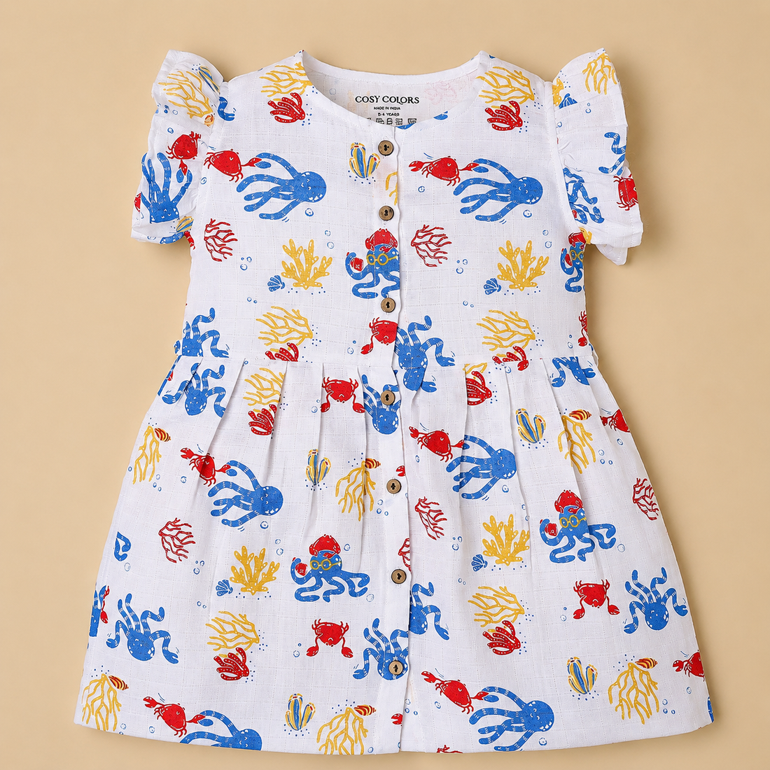 Front Open Frock