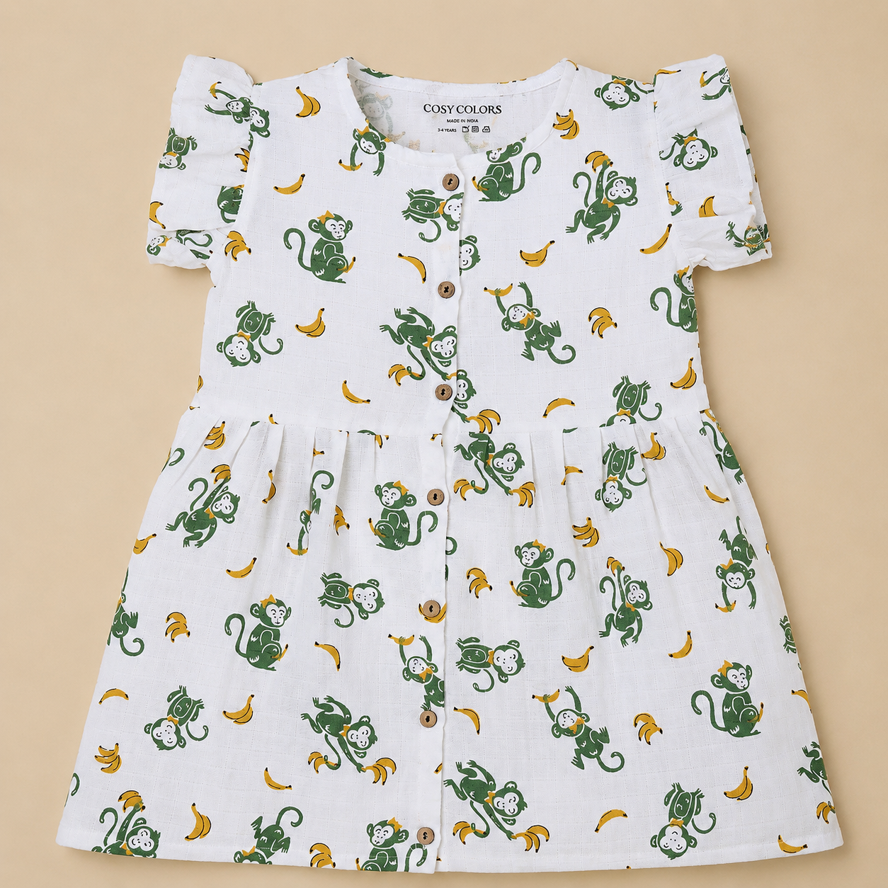Front Open Frock