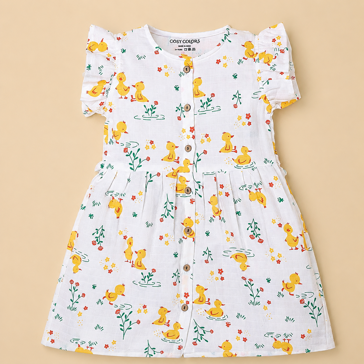 Front Open Frock