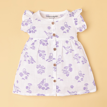 Front Open Frock