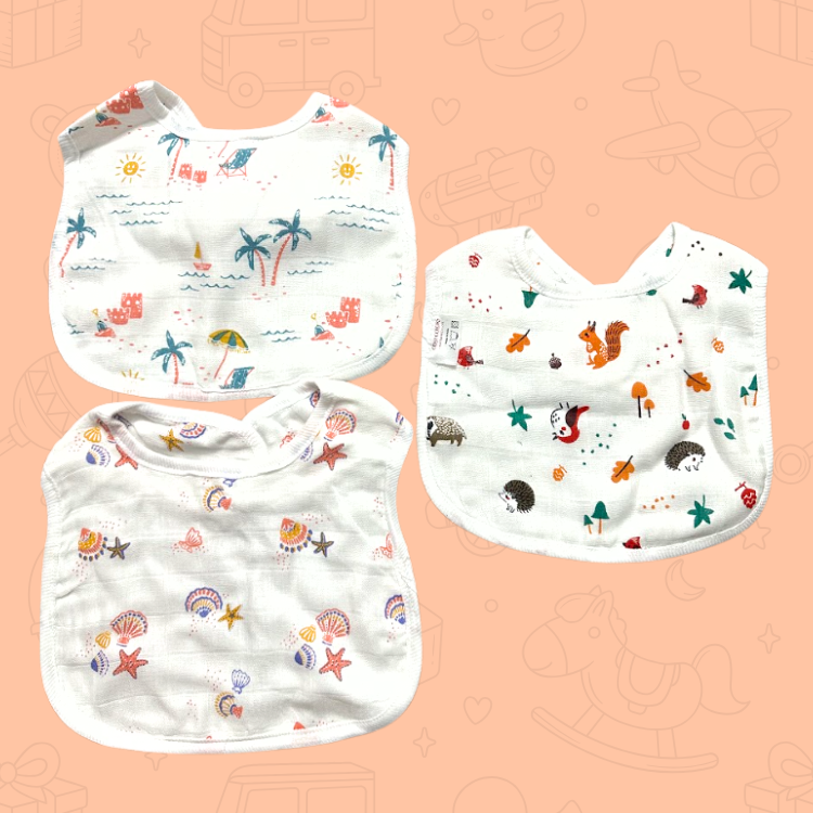 Bibs (Pack of 3)