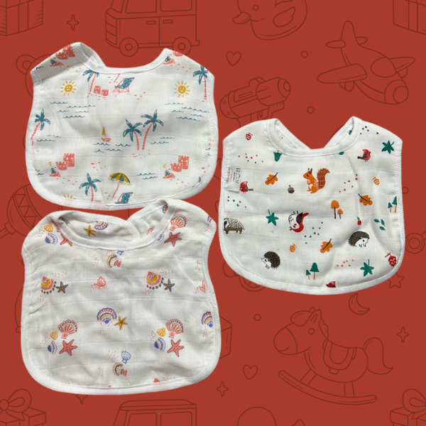 Bibs (Pack of 3)