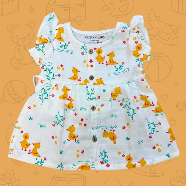 muslin frocks for baby girls.