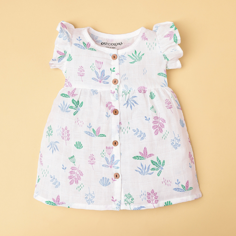 Front Open Frock