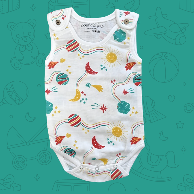 Top button Rompers
