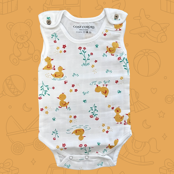 Top button Rompers
