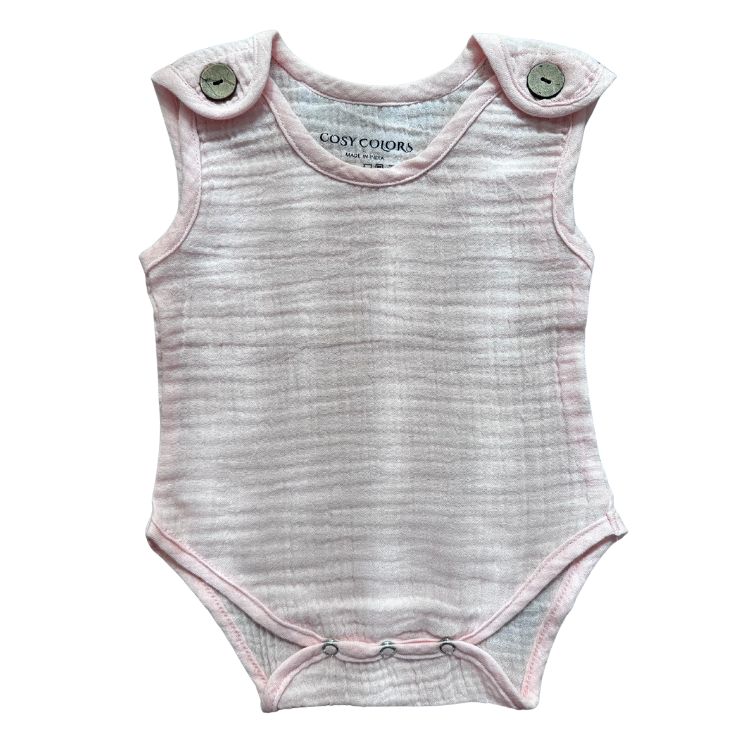 Top button Rompers (Plain)